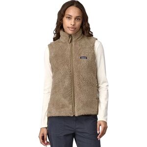 Patagonia Los Gatos Fleece Tan Vest Size Large